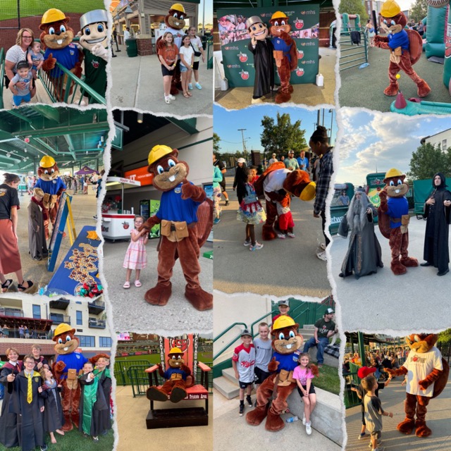 Maumee River Roofing at the tincaps 2024