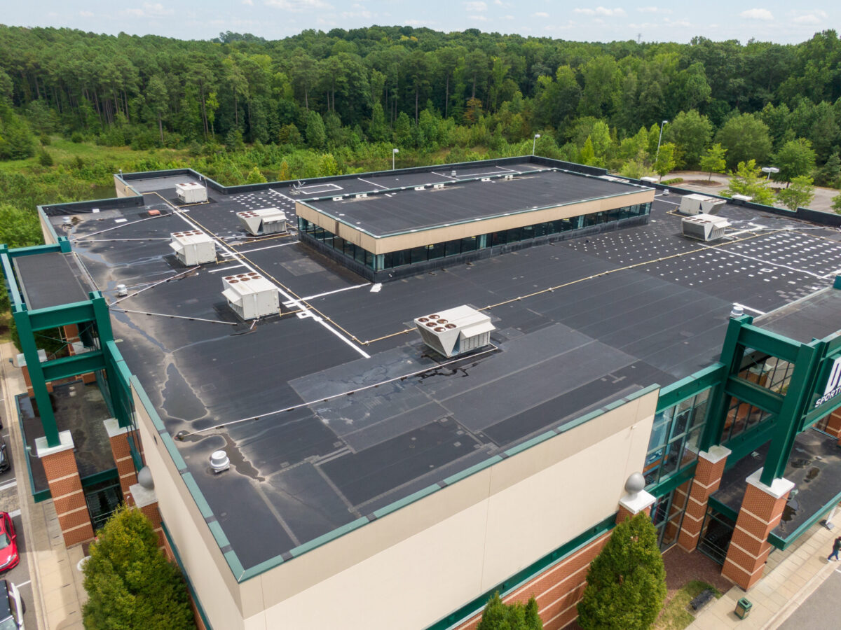 commercial roof warranty Commercial Roof Drone Inspection