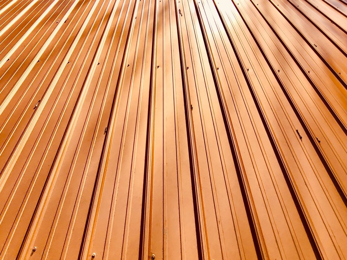 copper roof